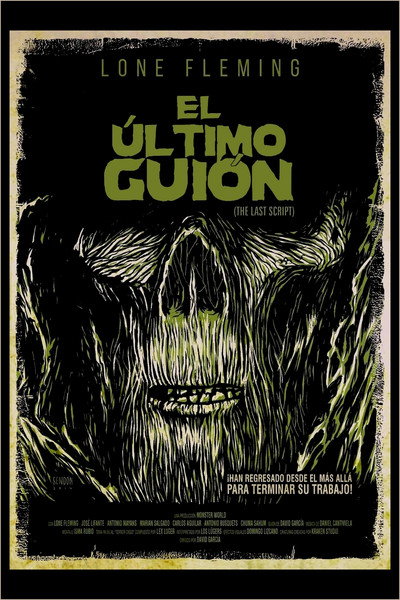 Póster de El último guión