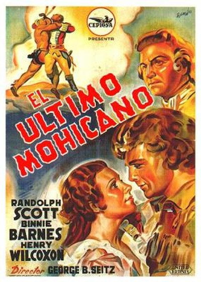 Póster de El último mohicano
