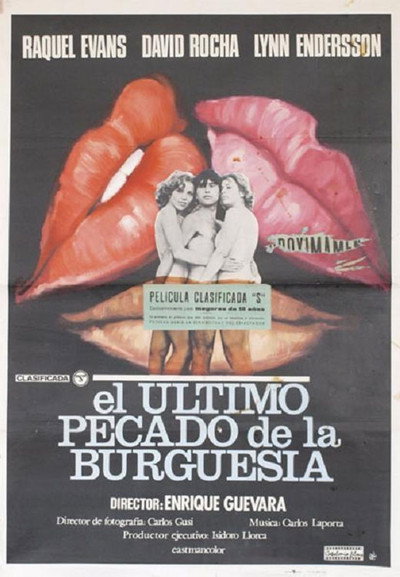 Póster de El último pecado de la burguesía