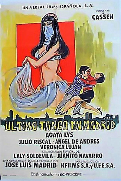 Póster de El último tango en Madrid