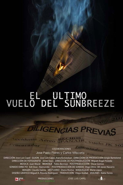 Póster de El último vuelo del Sunbreeze