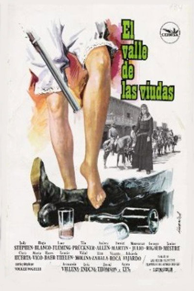 Póster de El valle de las viudas