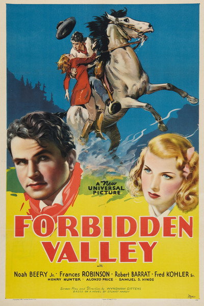 Póster de El valle prohibido