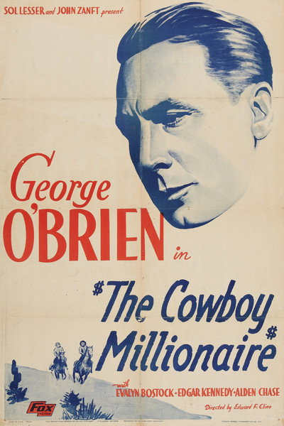 Póster de El vaquero millonario