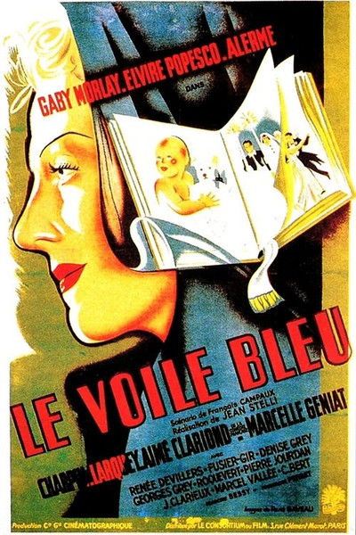 Póster de El velo azul