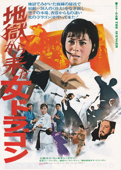 Póster de El vengador de Asia