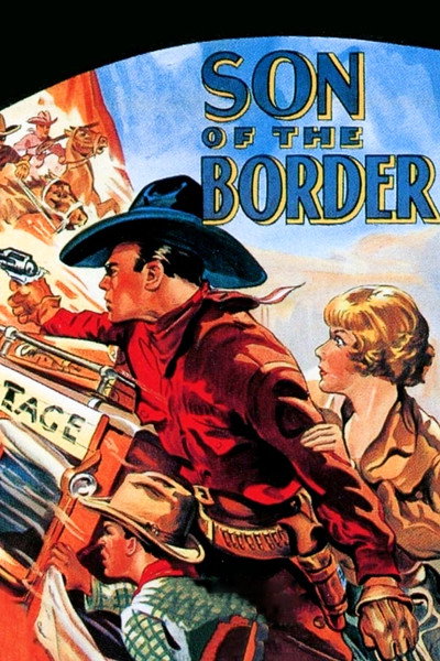 Póster de El vengador de la frontera