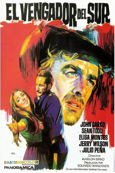 Póster de El vengador del sur