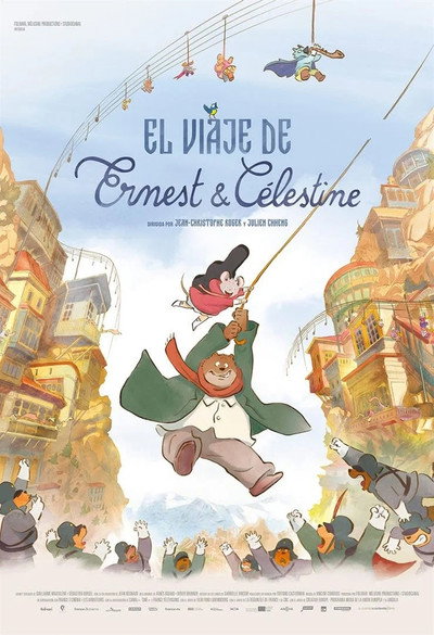 Póster de El viaje de Ernest & Célestine