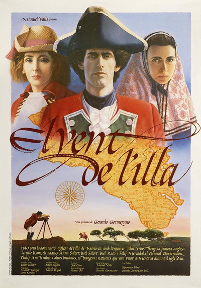 Póster de El viento de la isla