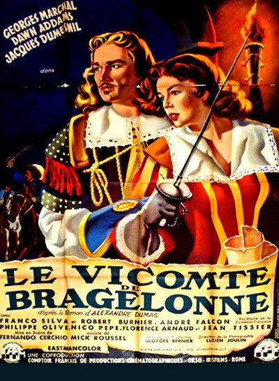 Póster de El Vizconde de Bragelonne