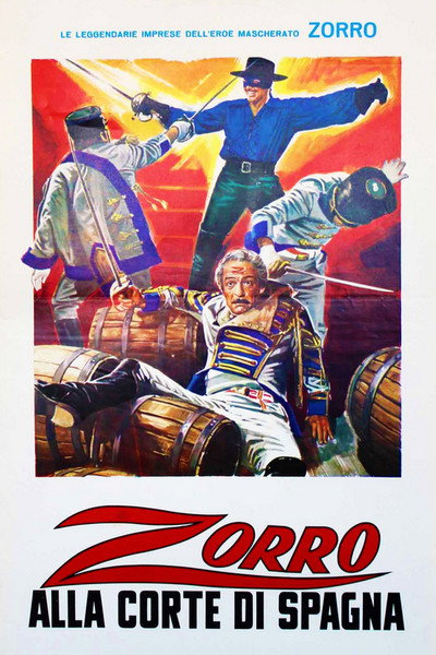 Póster de El Zorro al servicio de la reina