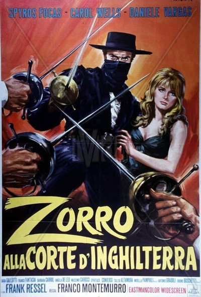 Póster de El Zorro en la corte de Inglaterra