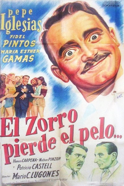 Póster de El Zorro pierde el pelo