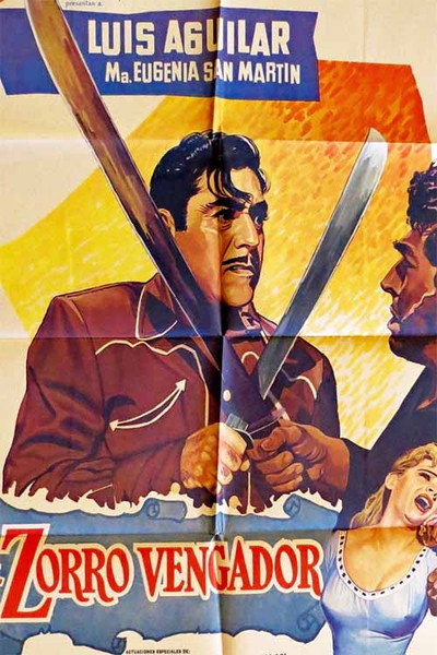 Póster de El Zorro vengador
