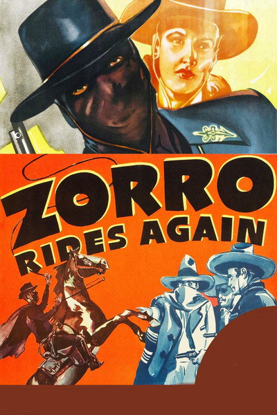 Póster de El Zorro vuelve a cabalgar