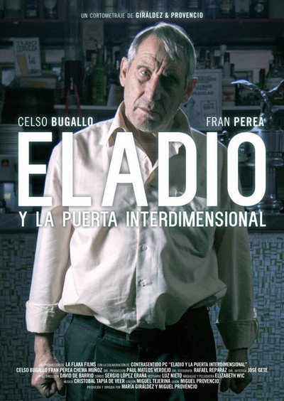 Póster de Eladio y la puerta interdimensional