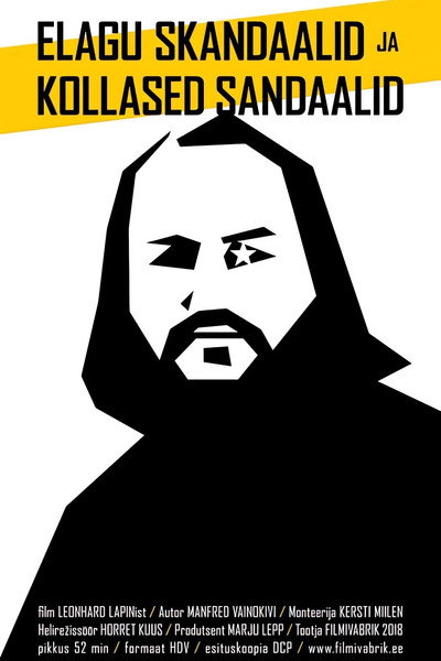 Póster de Elagu skandaalid ja kollased sandaalid