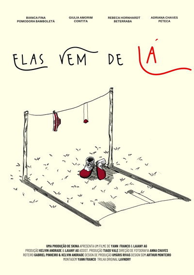 Póster de Elas vêm de LÁ