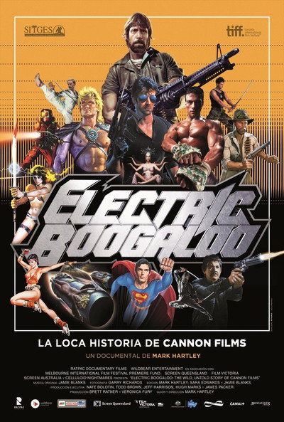 Póster de Electric Boogaloo: la loca historia de Cannon Films