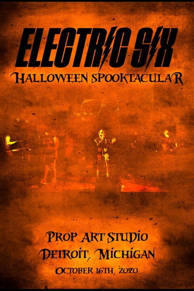 Póster de Electric Six: Halloween Spooktacular