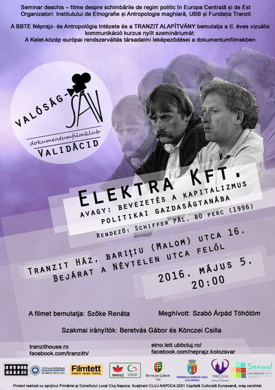 Póster de Elektra, avagy bevezetés a kapitalizmus politikai gazdaságtanába