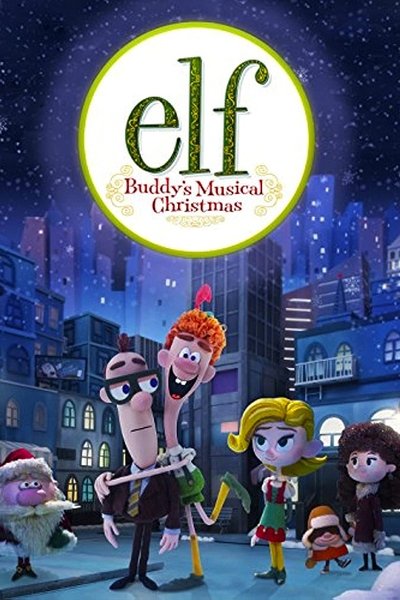 Póster de Elf: Navidad musical de Buddy