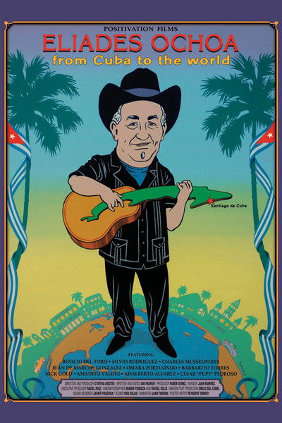 Póster de Eliades Ochoa, de Cuba y para el mundo