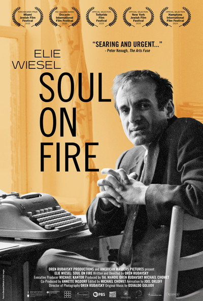 Póster de Elie Wiesel: Soul on Fire