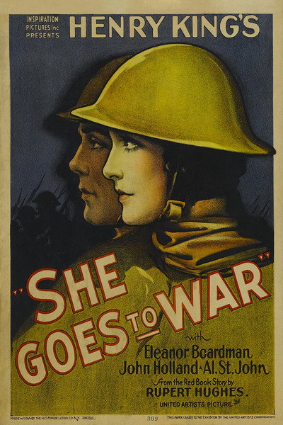 Póster de Ella se va a la guerra