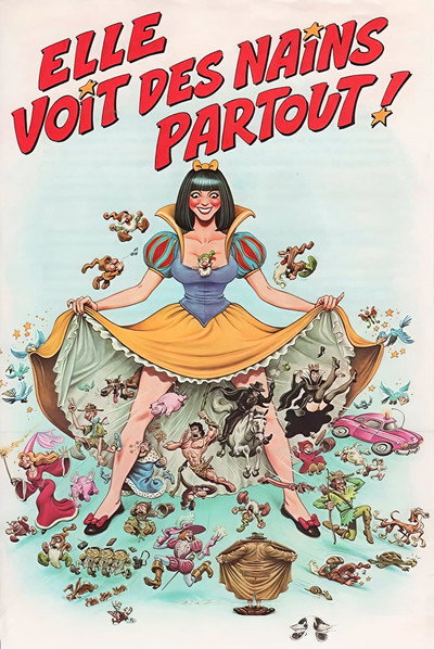 Póster de Ella ve enanitos por todas partes
