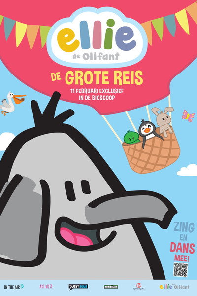 Póster de Ellie de Olifant, De grote reis