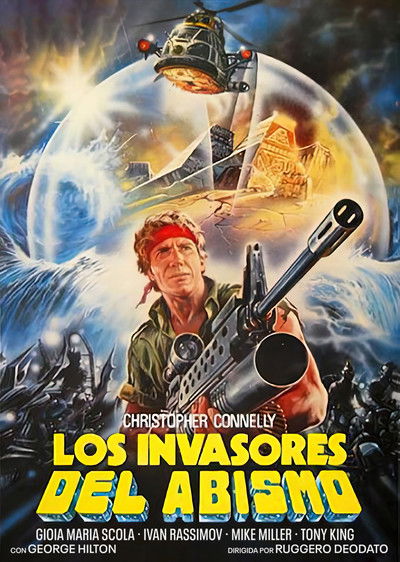 Póster de Els invasors de l'abisme