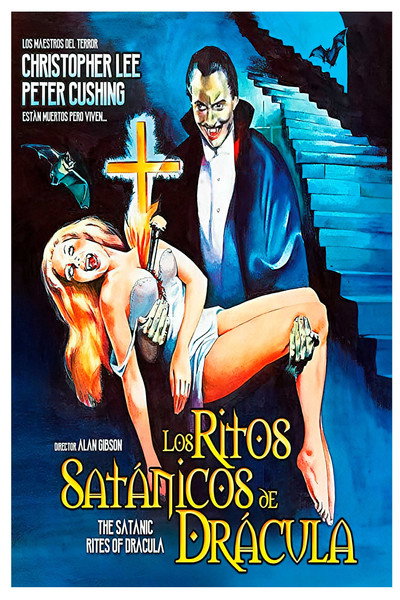 Póster de Els ritus satànics de Dràcula