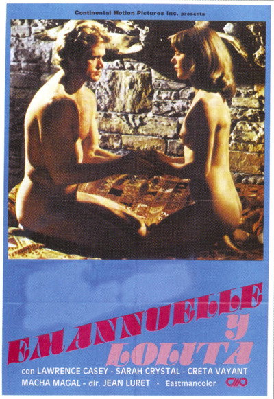 Póster de Emannuelle y Lolita
