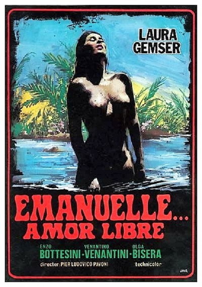 Póster de Emanuelle amor libre