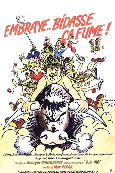 Póster de Embraye bidasse... ça fume