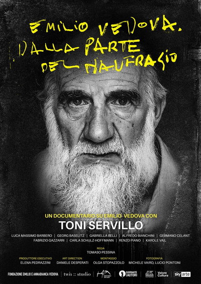 Póster de Emilio Vedova. Dalla parte del naufragio