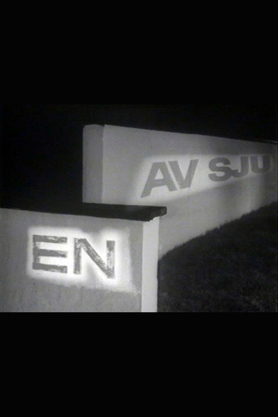 Póster de En av sju