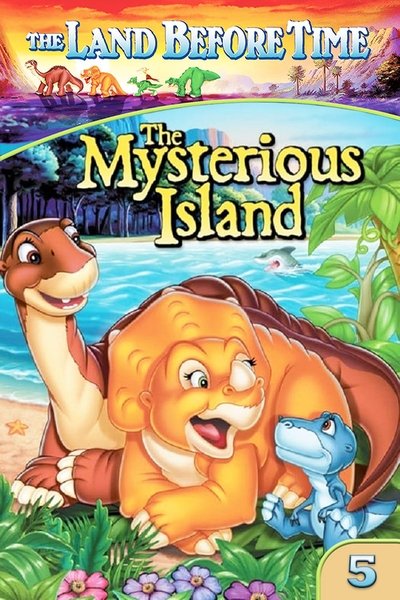 Póster de En busca del valle encantado 5: La isla misteriosa