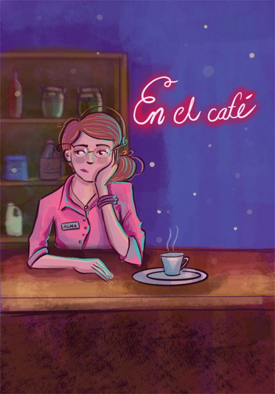 Póster de En el café