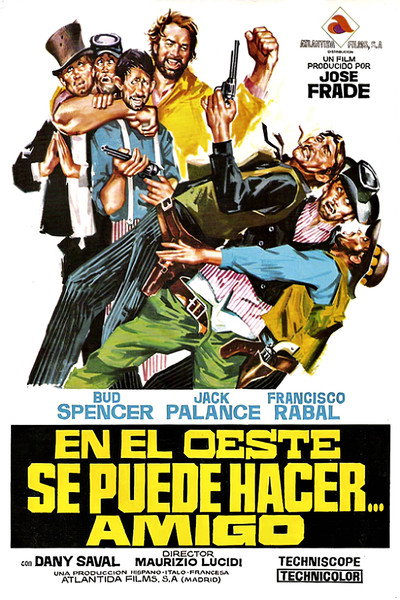Póster de En el Oeste se puede hacer... amigo