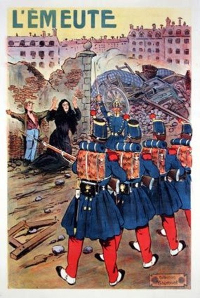 Póster de En la barricada