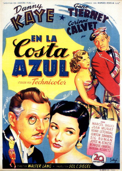 Póster de En la costa azul