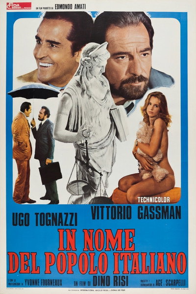 Póster de En nombre del pueblo italiano