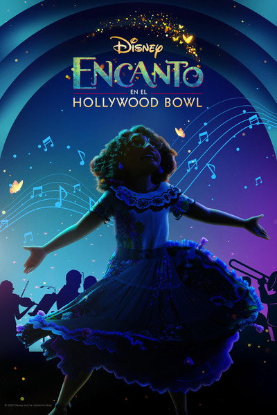 Póster de Encanto at the Hollywood Bowl