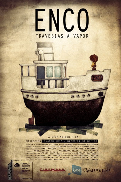 Póster de Enco, Travesías a Vapor.
