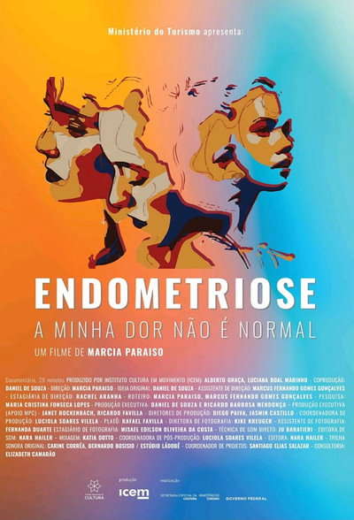 Póster de Endometriose: A Minha Dor Não é Normal