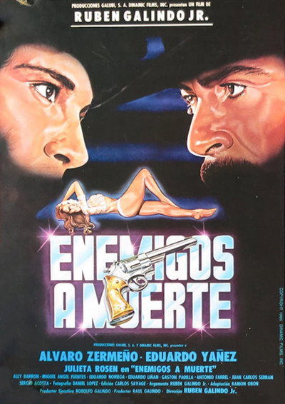 Póster de Enemigos a muerte