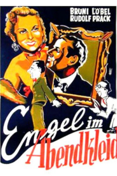 Póster de Engel im Abendkleid